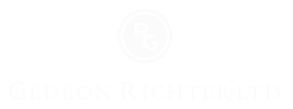 Gedeon Richter Logo white